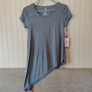 NWT Juicy Couture asymmetrical top small g…